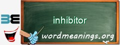 WordMeaning blackboard for inhibitor